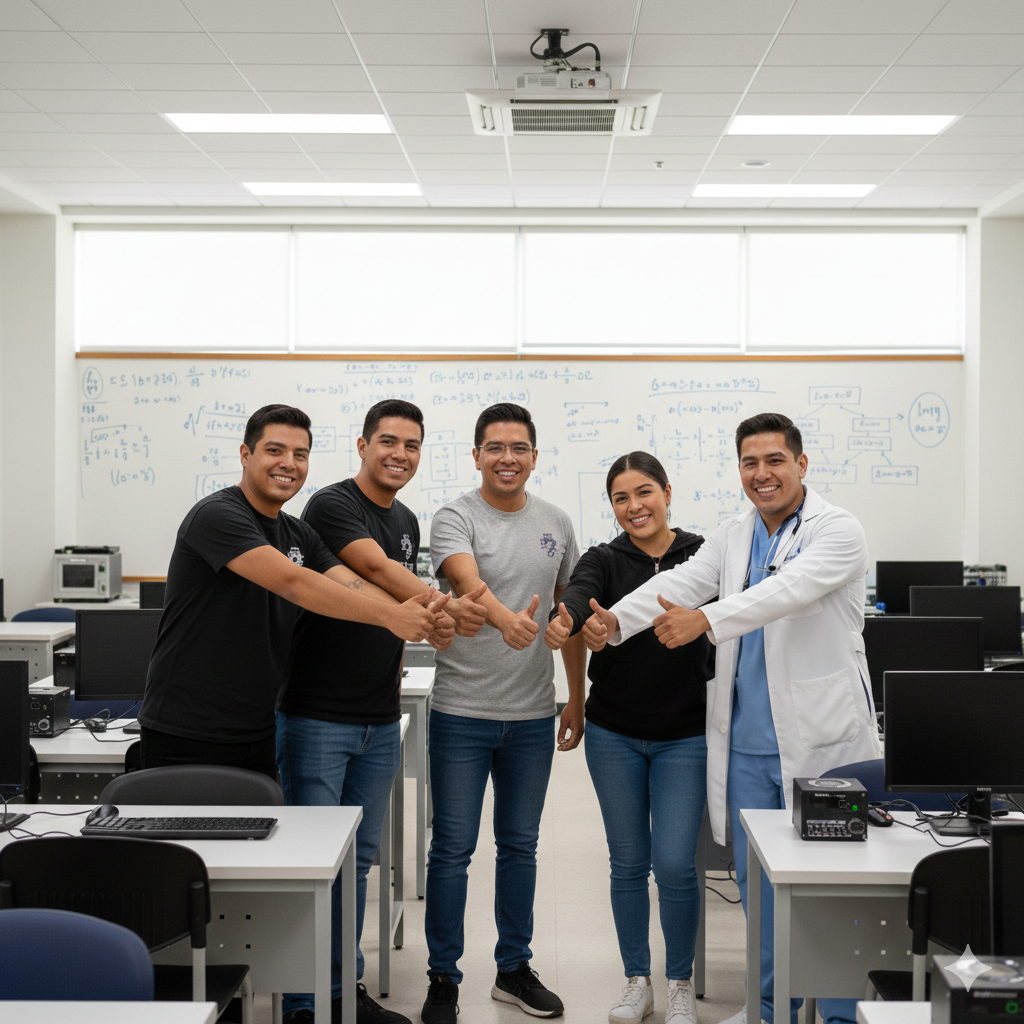 Group Of Students
